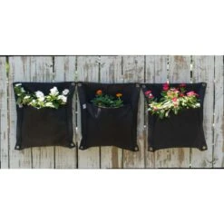 Smart Pot WallFlowers 18 In. H X 16 In. W Geo-Thermal Fabric Grow Bag Planter Black -ORBIT || ACE || TORO Shop 00a82da1 d5a8 4993 83e9 e889f08acbd9