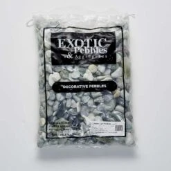 Exotic Pebbles & Aggregates Jade Stone Deco Pebbles 20 Lb