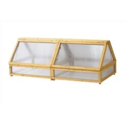 VegTrug Cold Frame Natural 26 In. H X 71 In. W Raised Bed Greenhouse