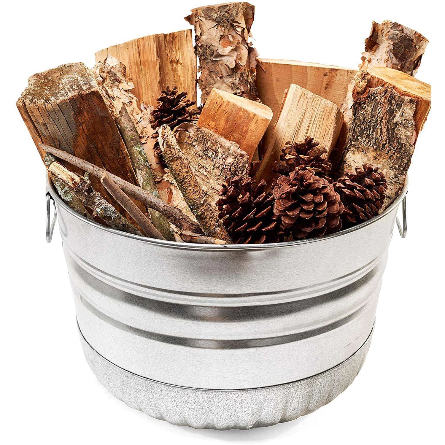 Behrens 9.3 Gal Steel Bushel Basket Round 5 Behrens 9.3 Gal Steel Bushel Basket Round - Image 3