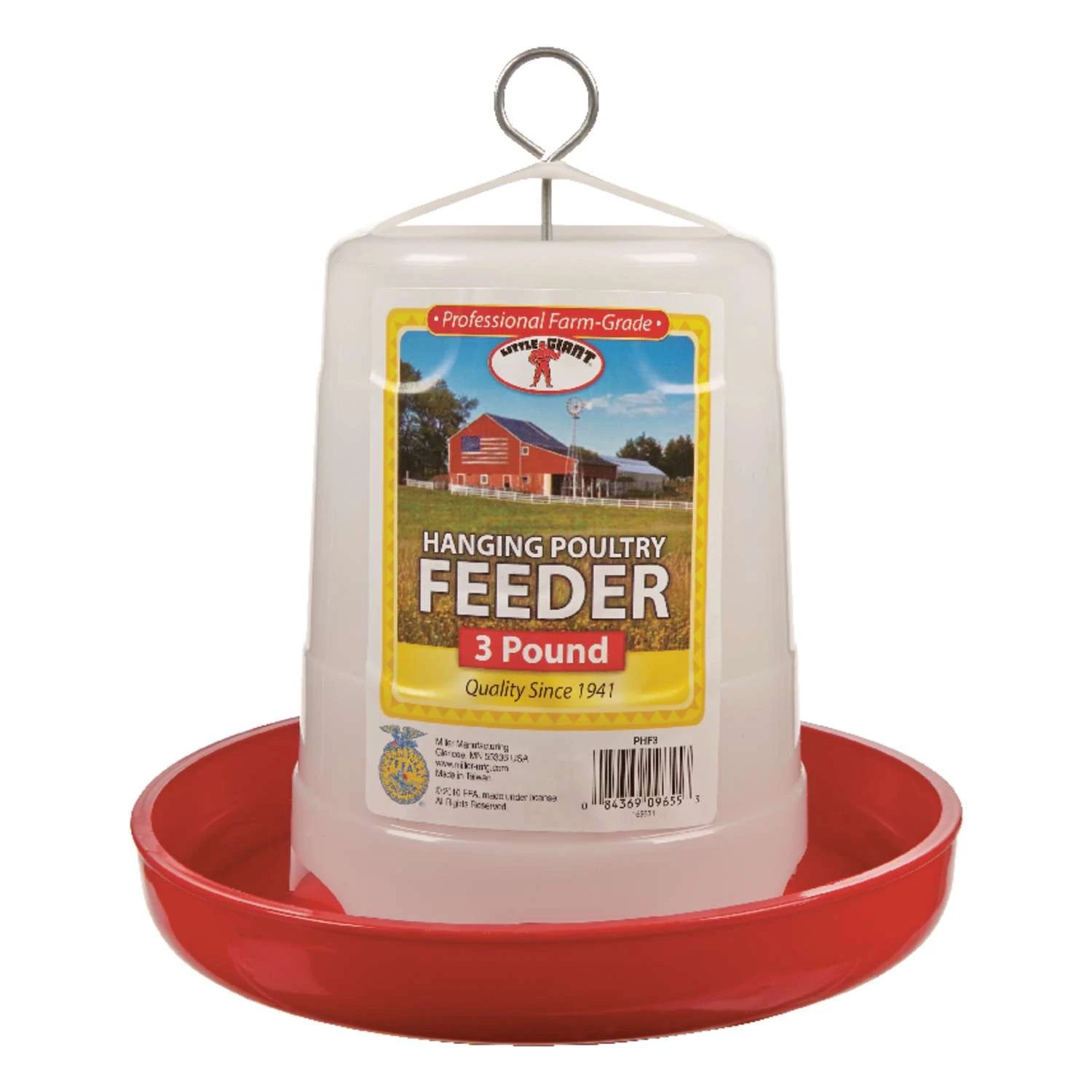Little Giant 3 Lb Hanging Feeder For Poultry 3 Little Giant 3 Lb Hanging Feeder For Poultry