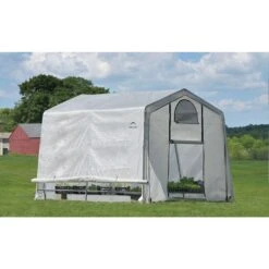 ShelterLogic GrowIt Clear 8 Ft. H X 10 Ft. W Peak Style Greenhouse