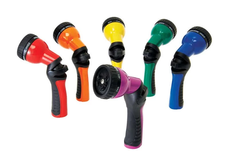 Dramm Revolution 9 Pattern Adjustable Multi-Pattern Zinc Hose Nozzle 4 Dramm Revolution 9 Pattern Adjustable Multi-Pattern Zinc Hose Nozzle - Image 2