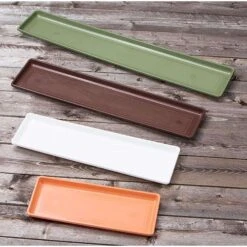 Novelty 6.5 In. H X 8 In. W X 36 In. D X 36 In. D Plastic Countryside Flower Box White -ORBIT || ACE || TORO Shop 0aea04da 3766 4780 ba12 c070ddb28ce4