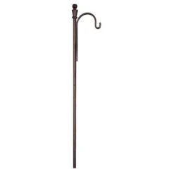 Feit SOLAR FIXTURES Bronze Metal 48 In. H Shepherd's Hook 1 Pk -ORBIT || ACE || TORO Shop 0c46e7ae 57cb 4643 91ca e42619d8ef72