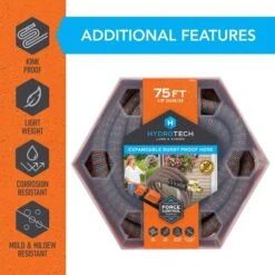 Hydrotech 5/8 In. D X 75 Ft. L Medium Duty Expandable Lightweight Garden Hose 18 Hydrotech 5/8 In. D X 75 Ft. L Medium Duty Expandable Lightweight Garden Hose -ORBIT || ACE || TORO Shop 0d283ef6 0149 43d8 b692 fbc7e702564d