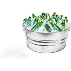 Behrens 16-3/4 Gal Steel Tub Round -ORBIT || ACE || TORO Shop 0f0fa547 d3a6 4c20 8c7f d967b2f25e56