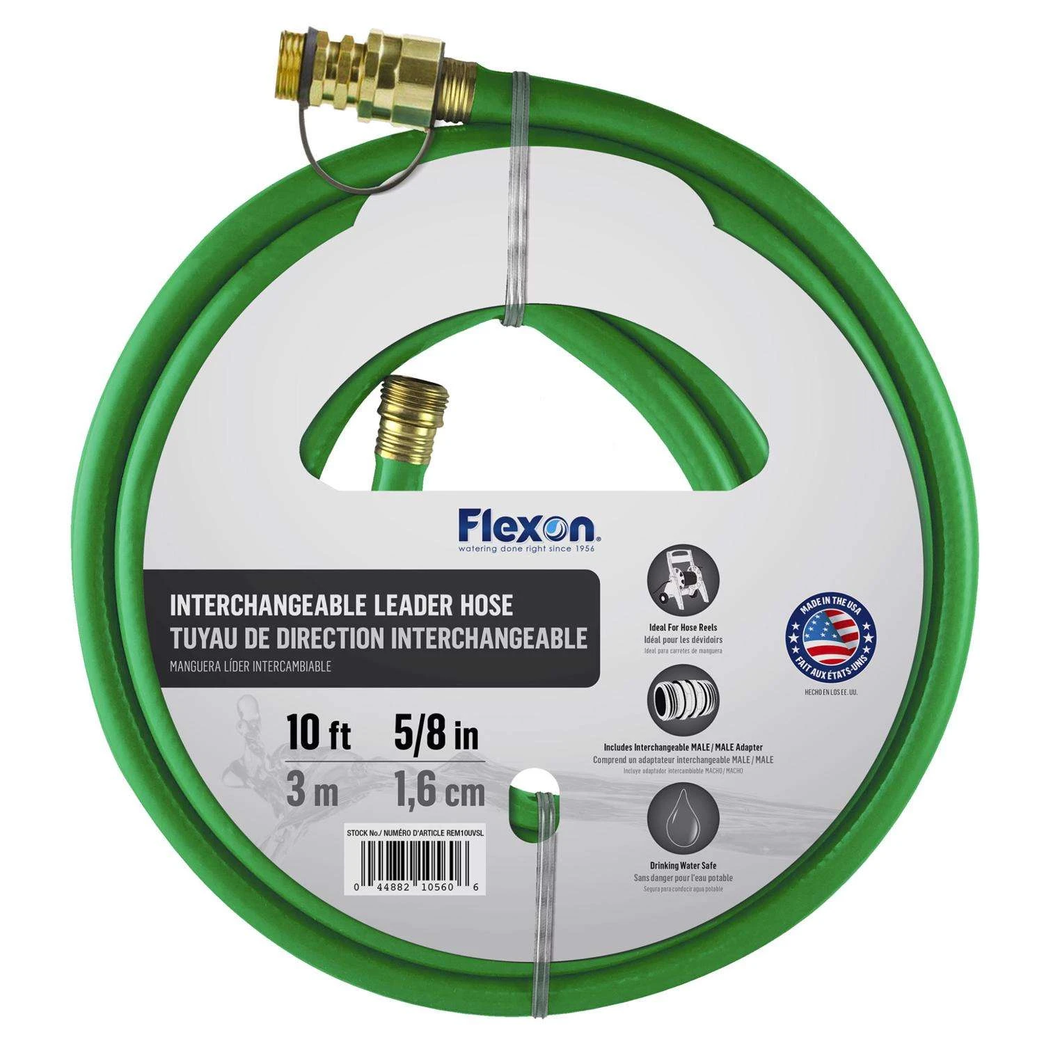 Flexon 5/8 In. D X 10 Ft. L Medium Duty Leader Hose 3 Flexon 5/8 In. D X 10 Ft. L Medium Duty Leader Hose
