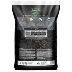 Rubberific Black Shredded Rubber Mulch 0.8 Cu Ft -ORBIT || ACE || TORO Shop 1180c81e e4a6 4768 9a9f 2f8b9cc032a6