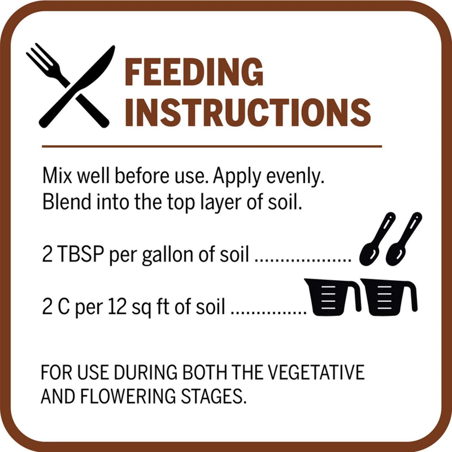 Mother Earth Seasons Choice Vegetables 4-5-6 Fertilizer 4.4 Lb 11 Mother Earth Seasons Choice Vegetables 4-5-6 Fertilizer 4.4 Lb - Image 9