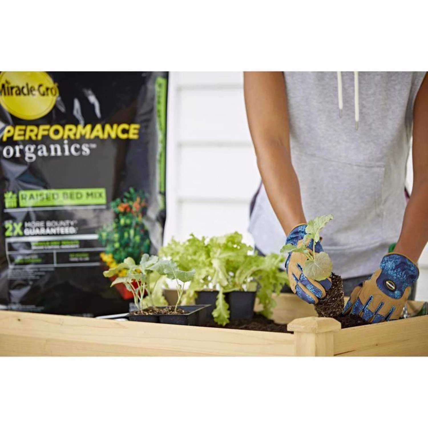 Miracle-Gro Performance Organics Organic All Purpose Raised Bed Soil 1.3 Cu Ft 8 Miracle-Gro Performance Organics Organic All Purpose Raised Bed Soil 1.3 Cu Ft - Image 6