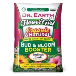 Dr. Earth Flower Girl Organic Granules Hibiscus, Citrus Plant Food 12 Lb
