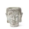 Abbott 5.5 In. H Cement Buddha Head Planter Gray -ORBIT || ACE || TORO Shop 148b0f65 0453 40a0 85c1 d335b582c54a