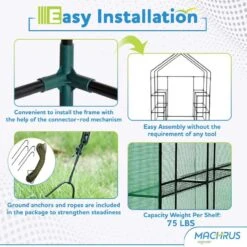 OGrow Green 83 In. H X 67 In. W Walk-In Greenhouse 13 OGrow Green 83 In. H X 67 In. W Walk-In Greenhouse -ORBIT || ACE || TORO Shop 15270314 c999 4151 8414 680a41254d6a