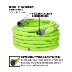 Legacy Flexzilla SwivelGrip 5/8 In. D X 75 Ft. L Garden Hose -ORBIT || ACE || TORO Shop 15a06ec3 dcdd 483e b60b 6f6ef0e41c16
