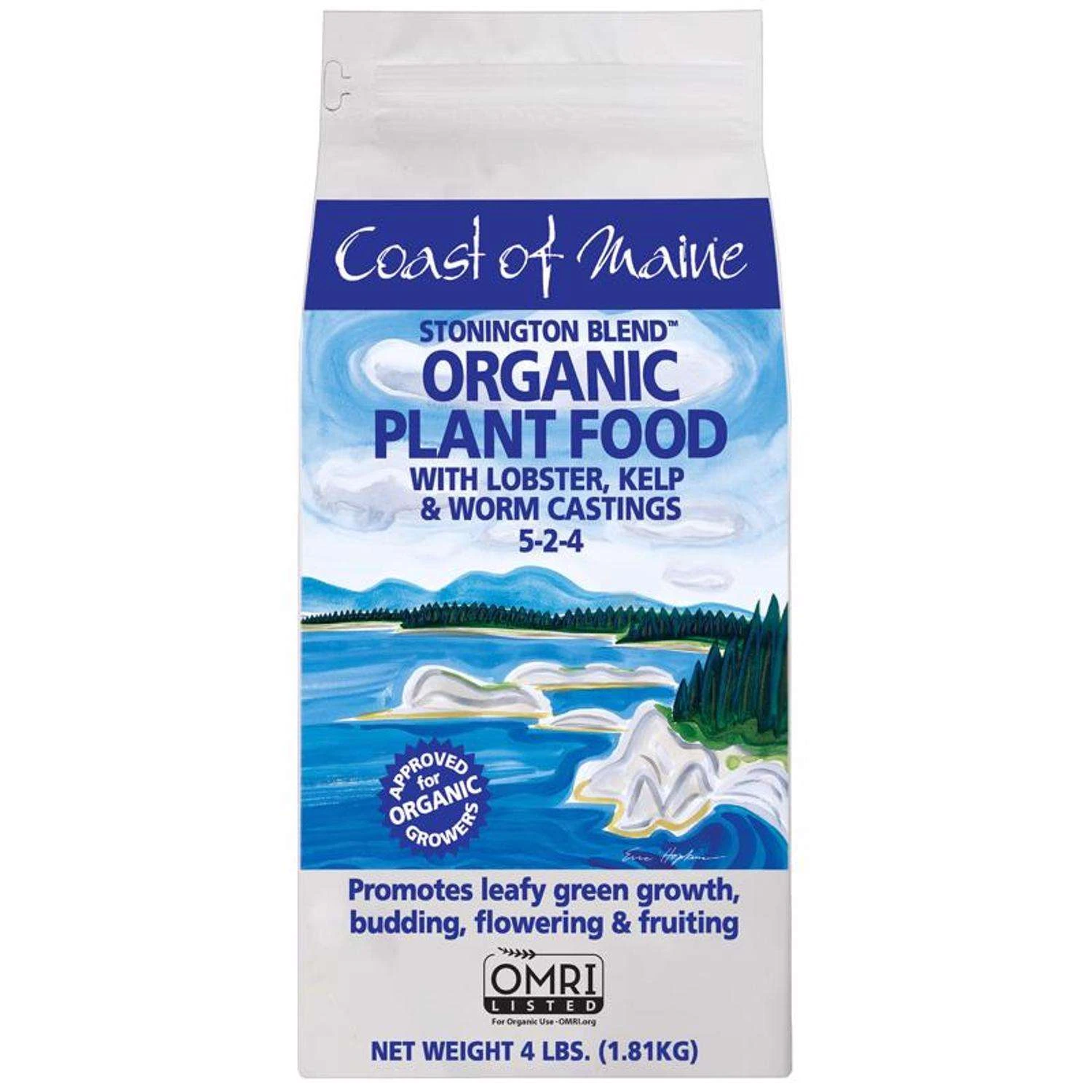 Coast Of Maine Stonington Blend Organic Granules All Purpose Plant Food 4 Lb 3 Coast Of Maine Stonington Blend Organic Granules All Purpose Plant Food 4 Lb