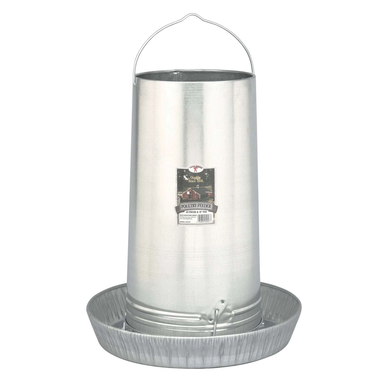 Little Giant 40 Oz Hanging Feeder For Poultry 3 Little Giant 40 Oz Hanging Feeder For Poultry