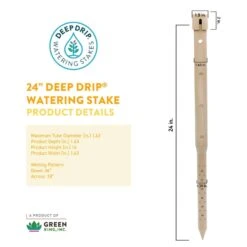 Deep Drip For 1/4 In. Tubing Drip Irrigation Watering Stake 24 In. H 1 Pk -ORBIT || ACE || TORO Shop 1f8d1c28 d591 46df a819 f02c4483e2ba