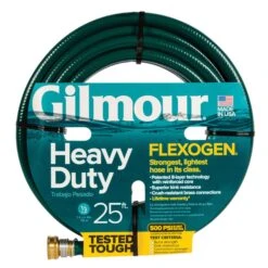 Gilmour Flexogen 1/2 In. D X 25 Ft. L Heavy Duty Garden Hose