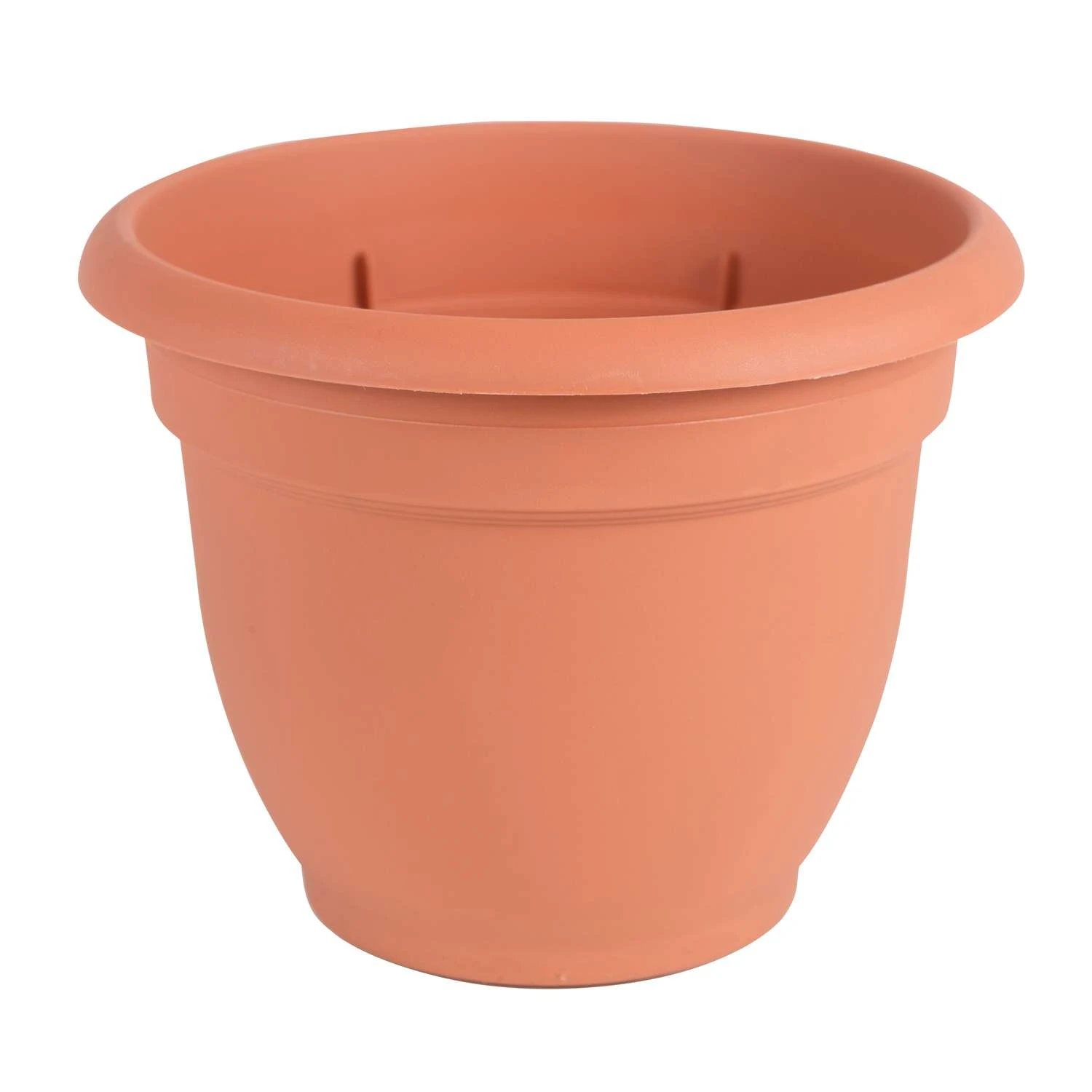 Bloem 20 In. D Resin Ariana Planter Terracotta Clay 3 Bloem 20 In. D Resin Ariana Planter Terracotta Clay