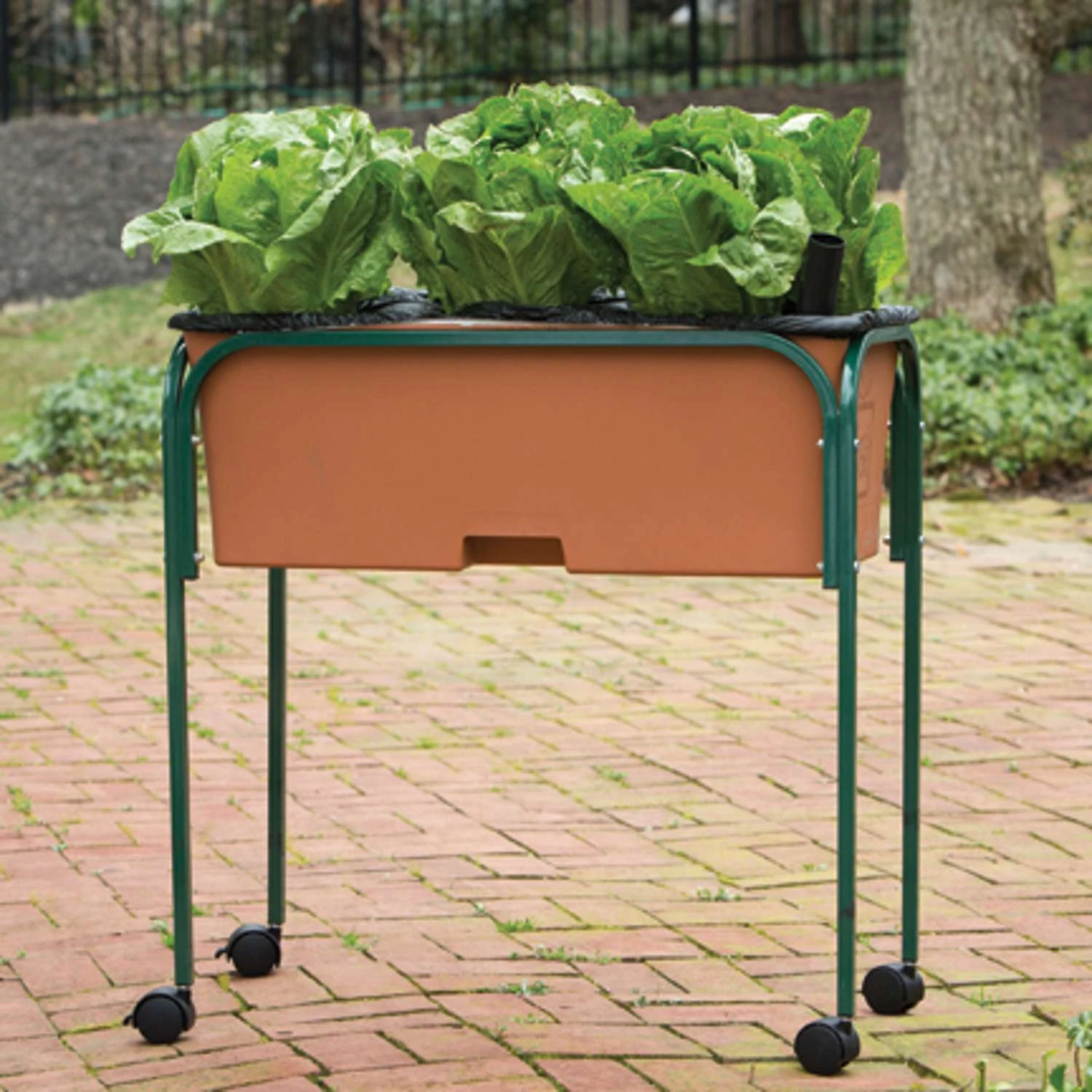 EarthBOX 27 In. H Green Steel Plant Stand 5 EarthBOX 27 In. H Green Steel Plant Stand - Image 3