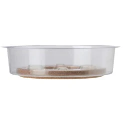 Miracle-Gro 1.5 In. H X 14 In. D Cork/Plastic Hybrid Plant Saucer Clear