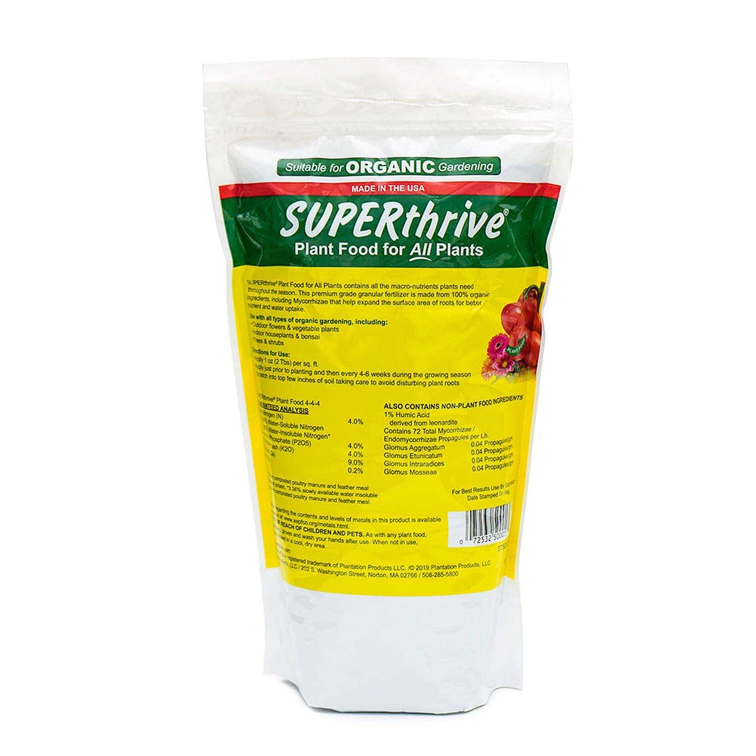 SUPERthrive Organic Granules Multiple Plant Food 2.2 Lb 4 SUPERthrive Organic Granules Multiple Plant Food 2.2 Lb - Image 2