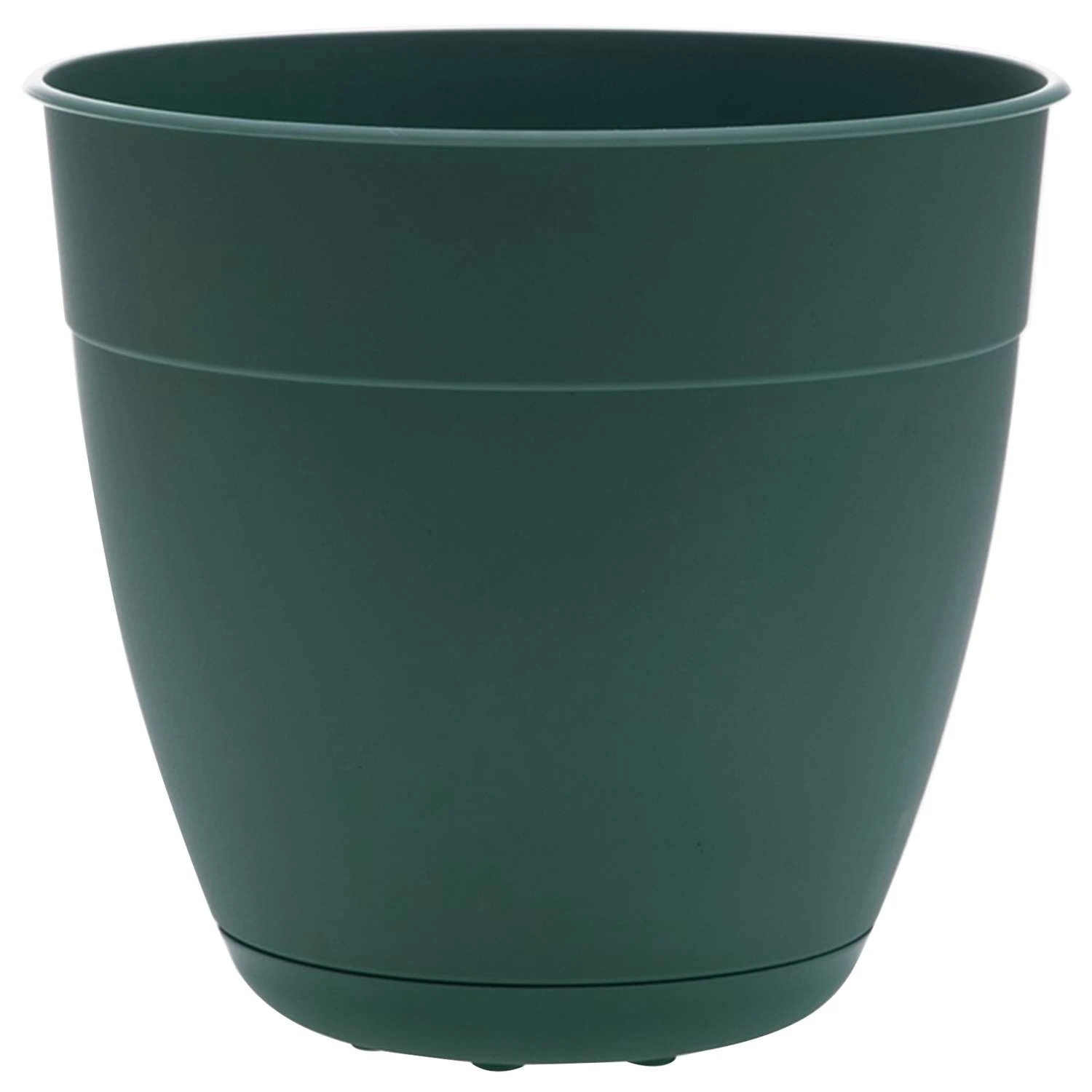 Bloem Dayton Ocean 11.25 In. H X 12 In. D Plastic Planter Turtle Green 3 Bloem Dayton Ocean 11.25 In. H X 12 In. D Plastic Planter Turtle Green