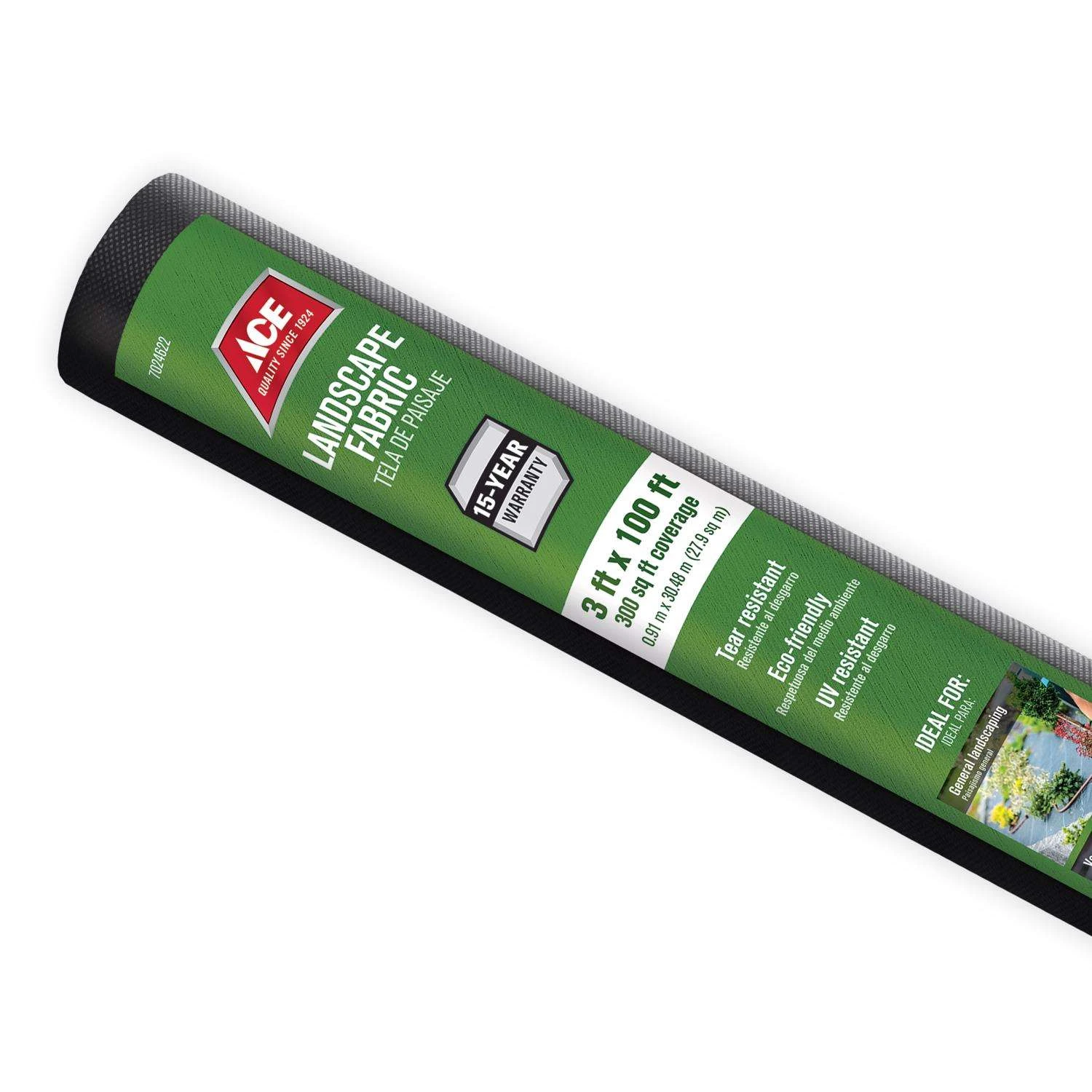 Ace 3 Ft. W X 100 Ft. L Polypropylene Landscape Fabric 3 Ace 3 Ft. W X 100 Ft. L Polypropylene Landscape Fabric