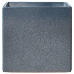 SK Pottery 5.1 In. H X 5.1 In. W X 5.1 In. D Clay Latina Ceramic Pot Blue