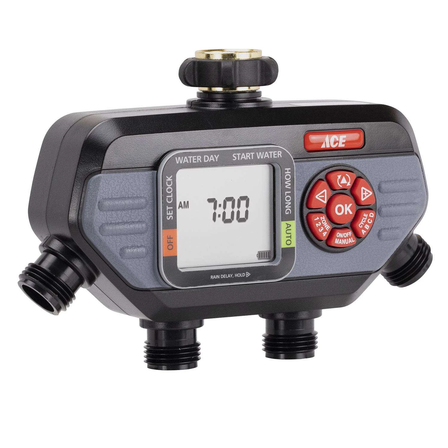 Ace HydroLogic Programmable 4 Zone Digital Water Timer 5 Ace HydroLogic Programmable 4 Zone Digital Water Timer - Image 3