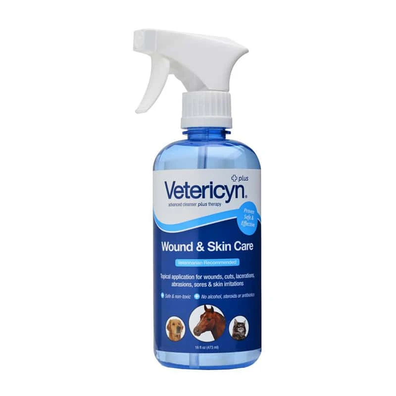 Vetericyn Plus Wound Spray For All Animals 3 Vetericyn Plus Wound Spray For All Animals