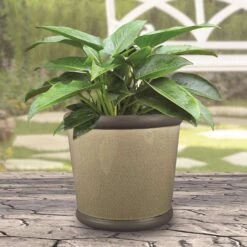 Trendspot Belleville 8.35 In. H X 9.2 In. W X 9.2 In. D X 9 In. D Ceramic Planter Gray 7 Trendspot Belleville 8.35 In. H X 9.2 In. W X 9.2 In. D X 9 In. D Ceramic Planter Gray -ORBIT || ACE || TORO Shop 2e953265 cc97 4458 928a ed455fc32b1c