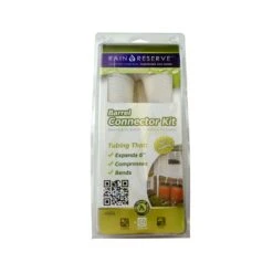 Rain Reserve White Connector Kit Plastic
