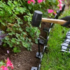 EasyFlex 10 Ft. L Plastic Black Landscape Edging Kit -ORBIT || ACE || TORO Shop 313e1fc6 5e35 480b a36f 5b829c9b75b8