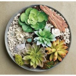 Novelty ArtStone 1.6 In. H X 11.6 In. W X 11.6 In. D X 11.6 In. D Resin Napa Tray Planter Gray -ORBIT || ACE || TORO Shop 3291c85f c637 4058 832c e99ab4d62510