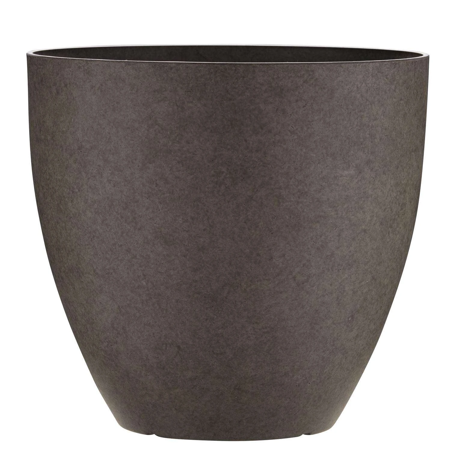 Southern Patio 12 In. H X 13 In. D Resin Egg Planter Graystone 3 Southern Patio 12 In. H X 13 In. D Resin Egg Planter Graystone