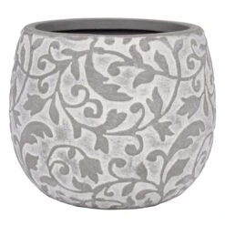 Trendspot Hayden 5.1 In. H X 6.1 In. W X 6.1 In. D X 6 In. D Ceramic Planter Tan