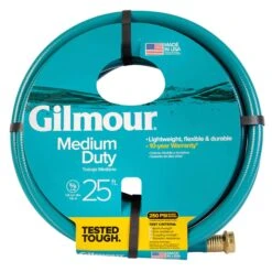 Gilmour 5/8 In. D X 25 Ft. L Medium Duty Garden Hose -ORBIT || ACE || TORO Shop 396c7958 16e5 4d89 9679 eafdacc752c3