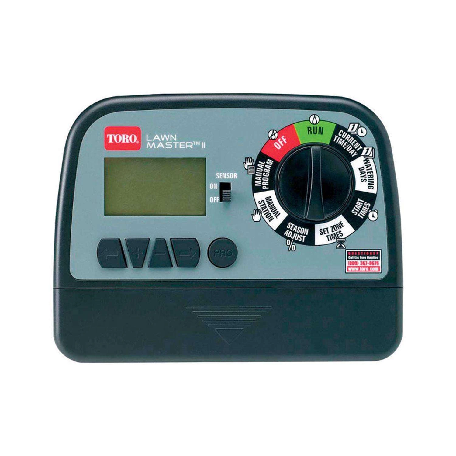 Toro Lawn Master II Programmable 6 Zone Sprinkler Timer 3 Toro Lawn Master II Programmable 6 Zone Sprinkler Timer
