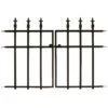 Panacea 37 In. L X 27 In. H Steel Black Garden Fence -ORBIT || ACE || TORO Shop 3bfeb7e9 8cc4 4ae0 934f 0a4e178565c7