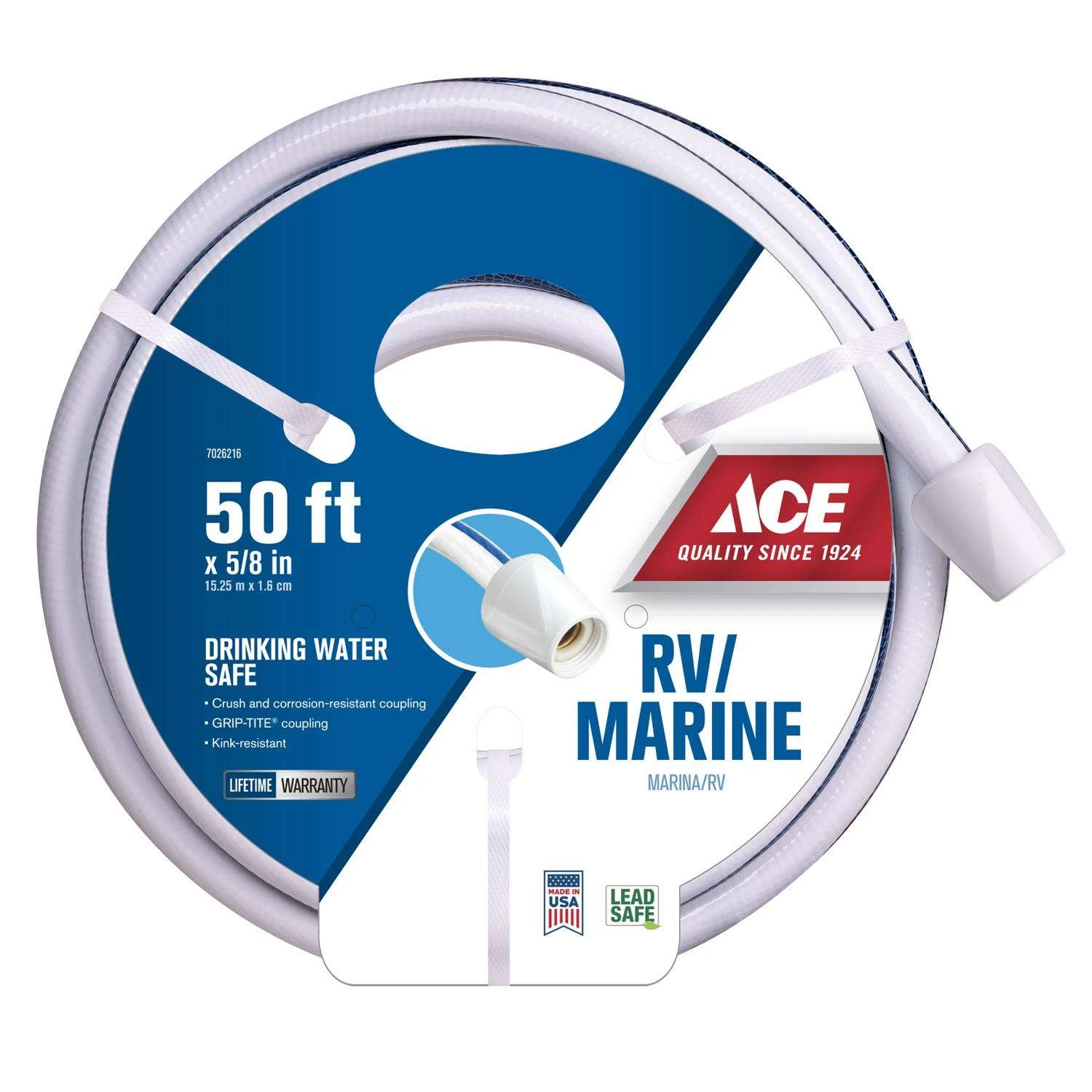 Ace SmartFLO 5/8 In. D X 50 Ft. L RV/Marine Hose 3 Ace SmartFLO 5/8 In. D X 50 Ft. L RV/Marine Hose
