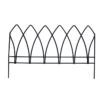Panacea 24 In. L X 15 In. H Steel Black Gothic Arch Garden Edging -ORBIT || ACE || TORO Shop 3eb29b6b 6cb4 40a6 838f deb0b92b74b6