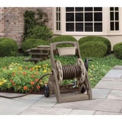 Suncast Smart Tube 225 Ft. Taupe Retractable Wheeled Hose Reel Cart -ORBIT || ACE || TORO Shop 400eab4a 317c 4a9a 9190 2bcfa56ae5b2