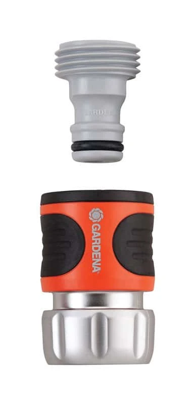 Gardena 5/8 & 1/2 In. Nylon/ABS Threaded Male Quick Connector Hose Set 3 Gardena 5/8 & 1/2 In. Nylon/ABS Threaded Male Quick Connector Hose Set