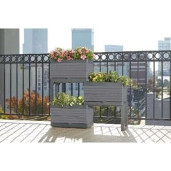 Southern Patio 39 In. H X 12 In. W X 38 In. D Resin Elevated Garden Bed Kit Gray -ORBIT || ACE || TORO Shop 43e1565f f243 4a9a 8d22 bdb9e4ce9fe7