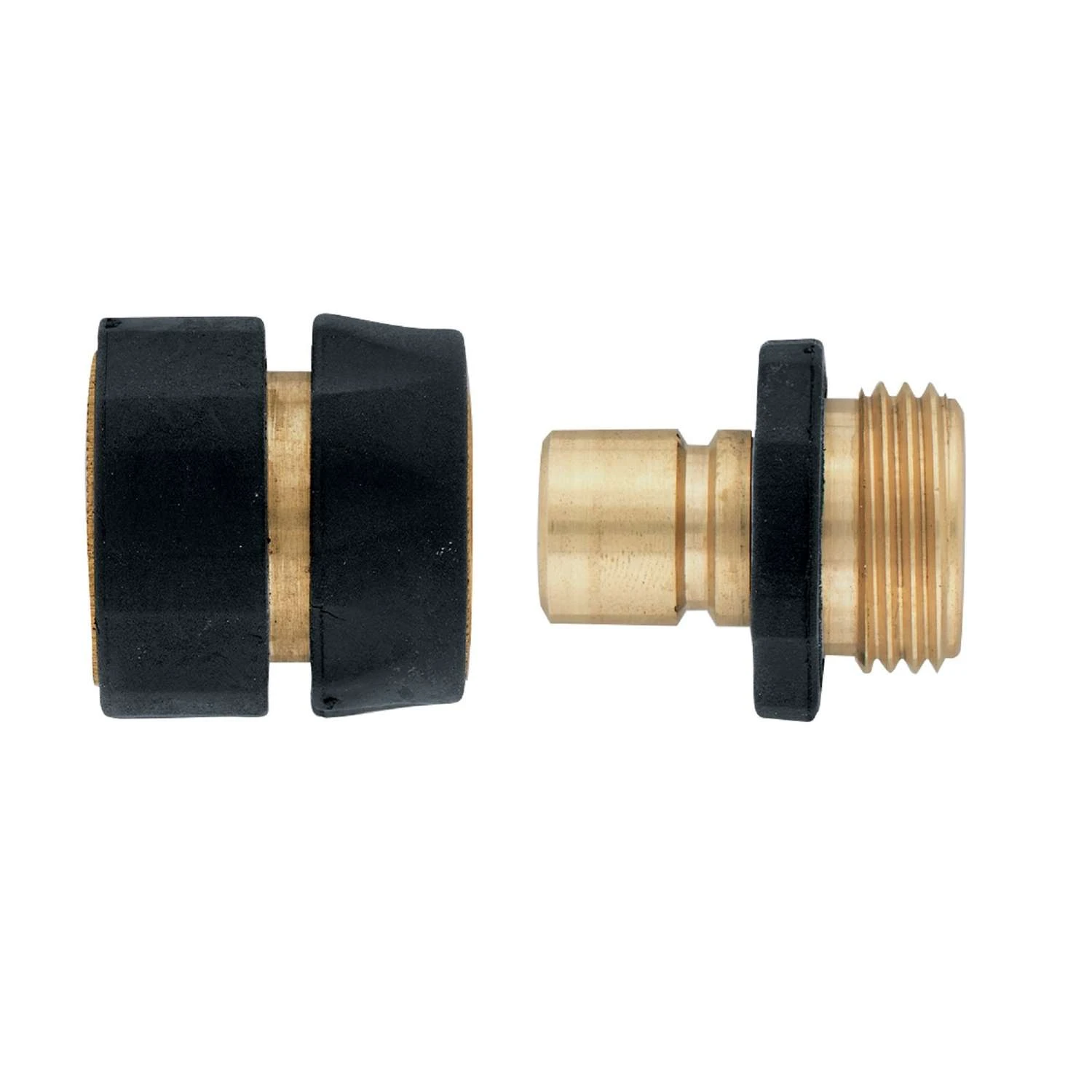 Orbit 3/4 In. Brass Threaded Female/Male Quick Connector Hose Set 3 Orbit 3/4 In. Brass Threaded Female/Male Quick Connector Hose Set