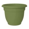 Bloem 13.75 In. H X 17.75 In. W X 16 In. D Plastic Ariana Planter Living Green
