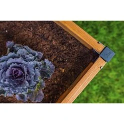 Vita Mezza 11 In. H X 48 In. W X 48 In. D Cedar Garden Planter Espresso Brown -ORBIT || ACE || TORO Shop 47c0f6e9 35da 4b45 821e 93ae4aba3003