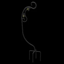 Panacea Black Metal 40 H Bee-Concous Shepherd's Hook 1